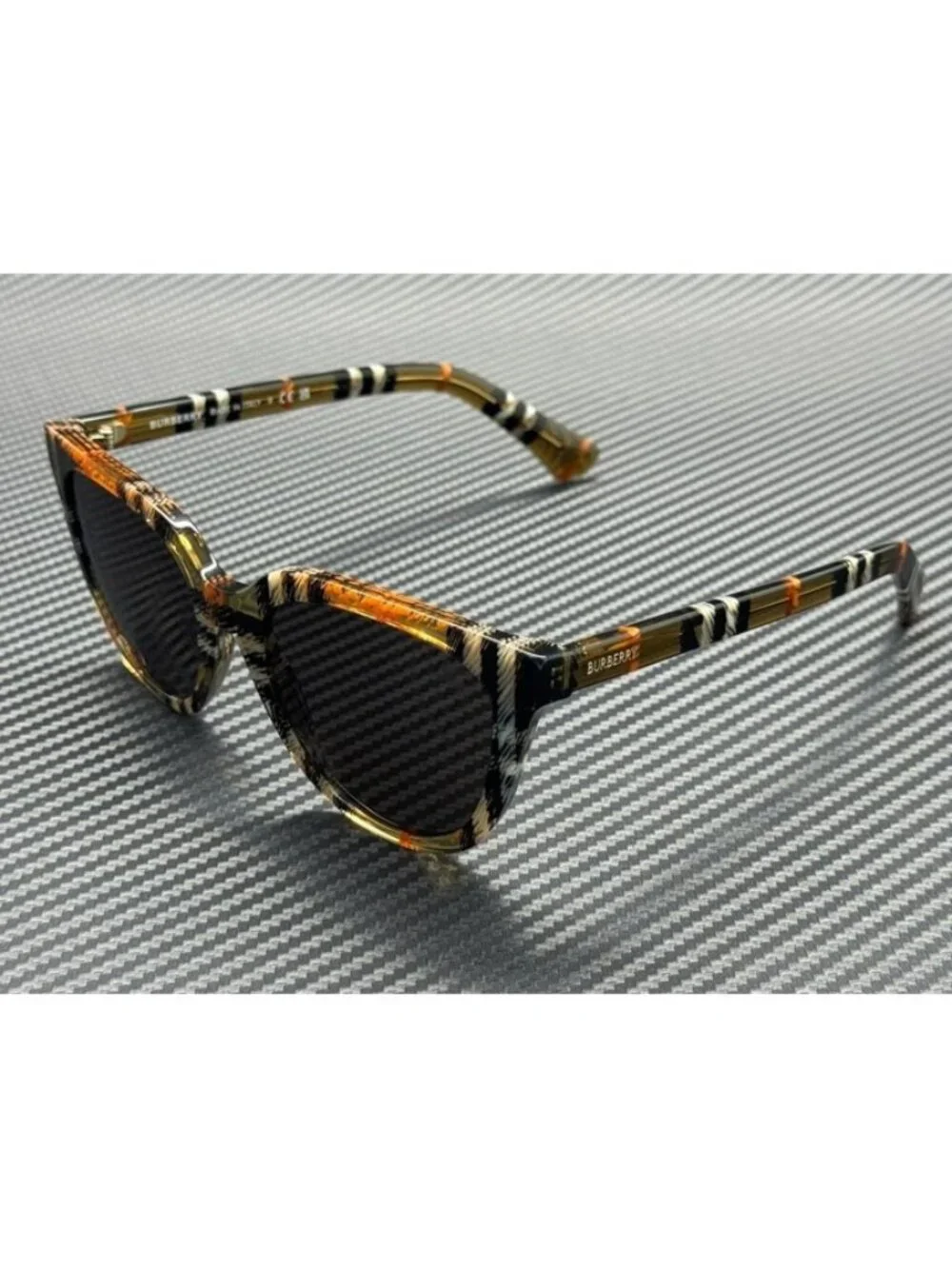 New Burberry Women Check Sand Sunglasses -18-140